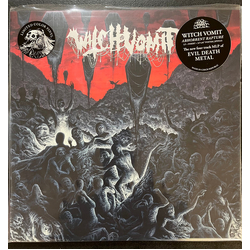 Witch Vomit Abhorrent Rapture RED & BLACK SWIRL VINYL 12INCH + POSTER + INSERT