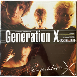 Generation X Generation X RECORD STORE DAY RSD 2023 LIMITED HEAVYWEIGHT TRANSLUCENT YELLOW VINYL LP WITH OBI-STRIP