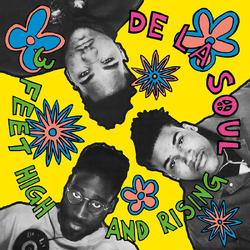 De La Soul 3 Feet High & Rising RECORD STORE DAY RSD BLACK FRIDAY 2023 COLOURED VINYL 12X7INCH BOX SET + SLIPMAT