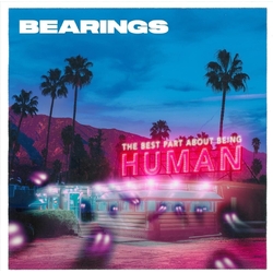 Bearings The Best Part About Being Human LIMITED PURPLE & PINK MARBLED LP