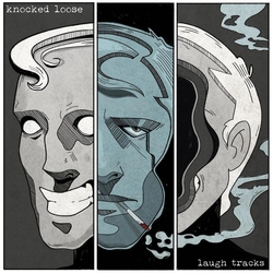 Knocked Loose Laugh Tracks REISSUE BONE WITH RAINBOW SPLATTERED VINYL LP