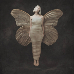 Aurora All My Demons Greeting Me As A Friend REISSUE LIMITED 'BLACK WATER LILIES' SWIRL VINYL LP
