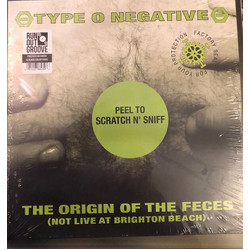 Type O Negative The Origin Of The Feces NOT LIVE AT BRIGHTON BEACH 30TH ANNIVERSARY EDITION GREEN VINYL 2LP + POSTER