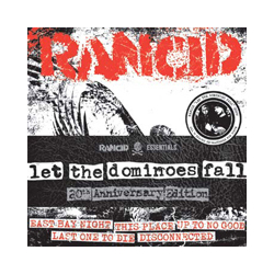 Rancid Let The Dominoes Fall 20TH ANNIVERSARY EDITION LIMITED RED VINYL 8X7INCH