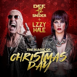 Dee Snider The Magic Of Christmas Day LIMITED CANDY CANE SWIRL VINYL 12INCH