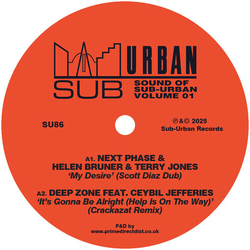Next Phase/Helen Bruner/Terry Jones/Deep Zone/10Th Street Assembly/Key To Life The Sound Of Sub Urban Vol 1 VINYL 12INCH