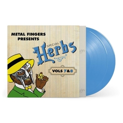 Mf Doom Metal Fingers Presents: Special Herbs Vol 7 & 8 SKY BLUE VINYL 2LP + INSERT IN DIE-CUT SLEEVE