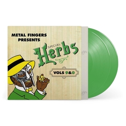 Mf Doom Metal Fingers Presents: Special Herbs Vol 9 & 0 EVERGREEN VINYL 2LP + INSERT IN DIE-CUT SLEEVE