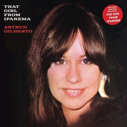 Astrud Gilberto That Girl From Ipanema REISSUE AQUA BLUE VINYL LP