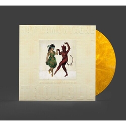 Ray Lamontagne Trouble 20TH ANNIVERSARY EDITION TRANSLUCENT FROSTED ORANGE VINYL LP + POSTER IN EMBOSSED SLEEVE