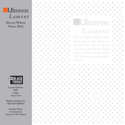Ultravox Lament STEVEN WILSON STEREO MIX RECORD STORE DAY BLACK FRIDAY RSD 2024 VINYL 2LP WITH OBI-STRIP