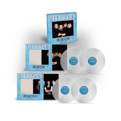Ultravox The Collection DELUXE EDITION LIMITED CLEAR VINYL 4LP IN DIE-CUT SLEEVE