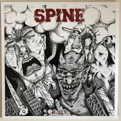 Spine Lov 1-SIDED DIGITALLY PRINTED VINYL LP + INSERT
