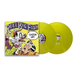 Reel Big Fish Cheer Up TRANSLUCENT YELLOW VINYL 2LP LIMITED TO 300 COPIES