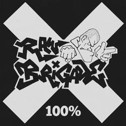 Raw Brigade 100% RED & BLACK PINWHEEL VINYL LP