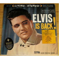 Elvis Presley Elvis Is Back! VINYL LP + ORANGE VINYL 7INCH