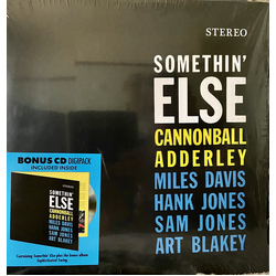 Cannonball Adderley Somethin' Else HEAVYWEIGHT VINYL LP + CD