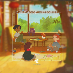 Various Lofi Girl Presents Childhood Memories YELLOW MARBLED VINYL 2LP + STICKER