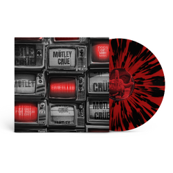 Motley Crue Cancelled LIMITED RED & BLACK SPLATTERED VINYL 12INCH IN SPOT-VARNISHED SLEEVE