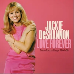 Jackie Deshannon Love Forever: Demo Recordings 1966-68 RECORD STORE DAY RSD 2025 LIMITED VALENTINE RED & WHITE SWIRL VINYL LP + INAERT