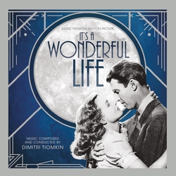 Dimitri Tiomkin It's A Wonderful Life SOUNDTRACK LIMITED 'ZUZU's PETALS' BURGUNDY VINYL LP + INSERT