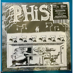 Phish Junta REISSUE TRIFOLD BLACK & WHITE SWIRL VINYL 2LP + 1-SIDED BLACK & WHITE SWIRL VINYL LP IN SPOT-VARNISHED SLEEVE