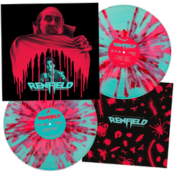 Marco Beltrami Renfield SOUNDTRACK 180GM DRACULA FLESH & BLOOD SPLATTERED VINYL 2LP + INSERT IN SPOT-VARNISHED SLEEVE