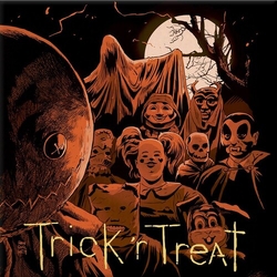 Douglas Pipes Trick'Rtreat SOUNDTRACK 'JACK O LANTERN' ORANGE & RED SMOKEY VINYL 2LP