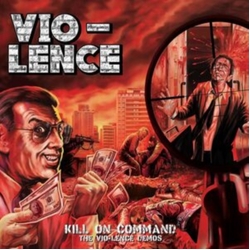 Vio Lence Kill On Command LIMITED YELLOW MARBLED VINYL LP + BOOKLET
