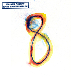 Kaiser Chiefs Kaiser Chiefs' Easy Eighth Album LIMITED CLEAR BLUE RED & YELLOW SPLATTERED VINYL LP + STICKERS
