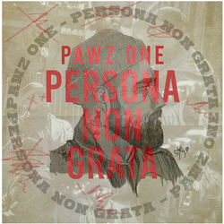 Pawz One Persona Non Grata TRANSLUCENT BLUE VINYL LP