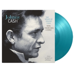 Johnny Cash Sound Of Johnny Cash/Now There Was A Song REMASTERED LIMITED 180GM AUDIOPHILE CYAN MARBLED VINYL LP