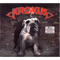 Krokus Dirty Dynamite LIMITED NUMBERED 180GM AUDIOPHILE TRANSPARENT RED VINYL 2LP