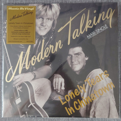 Modern Talking Lonely Tears In Chinatown REISSUE LIMITED NUMBERED 180GM AUDIOPHILE YELLOW & ORANGE MARBLED VINYL 12INCH
