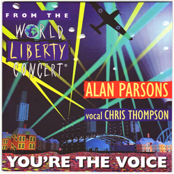 Alan Parsons You'Re The Voice: From The World Liberty Concert RECORD STORE DAY RSD 2023 LIMITED NUMBERED AUDIOPHILE TRANSLUCENT RED VINYL 7INCH