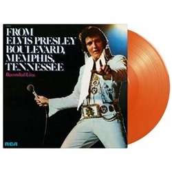 Elvis Presley From Elvis Presley Boulevard Memphis Tennessee LIMITED NUMBERED 180GM AUDIOPHILE ORANGE VINYL LP + INSERT