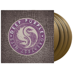 Deep Purple Greatest Hits REISSUE LIMITED NUMBERED 180GM AUDIOPHILE GOLD VINYL 4LP + INSERT
