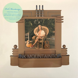 Pink Mountaintops Peacock Pools TRANSLUCENT BLUE SPLATTERED VINYL LP + MP3 DOWNLOAD CODE IN SPOT-VARNISHED SLEEVE
