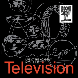 Television Live At The Academy Nyc 12/4/92 RECORD STORE DAY RSD 2024 TRANSLUCENT RED & WHITE VINYL 2LP