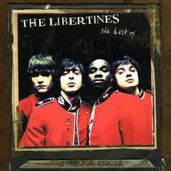 The Libertines Time For Heroes: The Best Of The Libertines REISSUE RED VINYL LP + INSERT