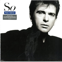 Peter Gabriel So HALF SPEED REMASTERED 180GM VINYL LP + MP3 DOWNLOAD CODE
