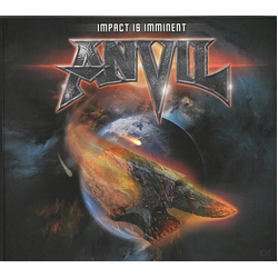 Anvil Impact Is Imminent HEAVYWEIGHT TRANSLUCENT RED VINYL LP