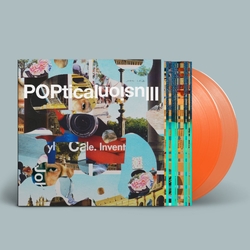 John Cale Poptical Illusion TRANSLUCENT ORANGE VINYL 2LP + MP3 DOWNLOAD CODE