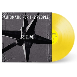 Rem Automatic For The People NATIONAL ALBUM DAY 2023 LIMITED 180GM YELLOW VINYL LP