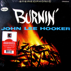 John Lee Hooker Burnin' 60TH ANNIVERSARY EDITION REMASTERED LIMITED 180GM TRANSLUCENT RED VINYL LP INDIE EXCLUSIVE