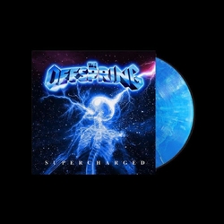 The Offspring Supercharged LIMITED BLUE & WHITE MARBLED VINYL LP