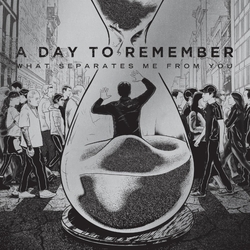 A Day To Remember What Separates Me From You 15TH ANNIVERSARY EDITION LIMITED TRANSLUCENT SEA GLASS VINYL LP + INSERT