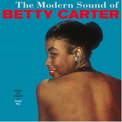 Betty Carter The Modern Sound Of Betty Carter REISSUE BLUE VINYL LP