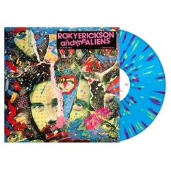 Roky & The Aliens Erickson Roky Erickson & The Aliens REISSUE CYAN HOT PINK & NEON GREEN SPLATTERED VINYL LP