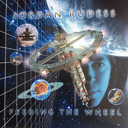 Jordan Rudess Feeding The Wheel TRANSPARENT BLUE VINYL 2LP